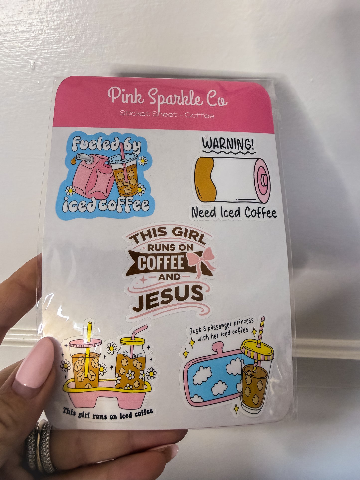 Sticker Sheet - Coffee