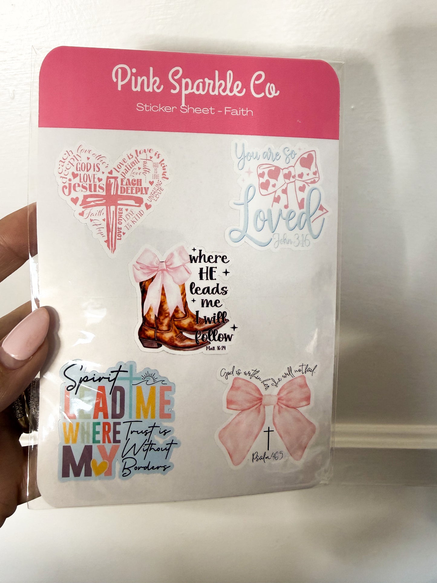 Sticker Sheet - Faith