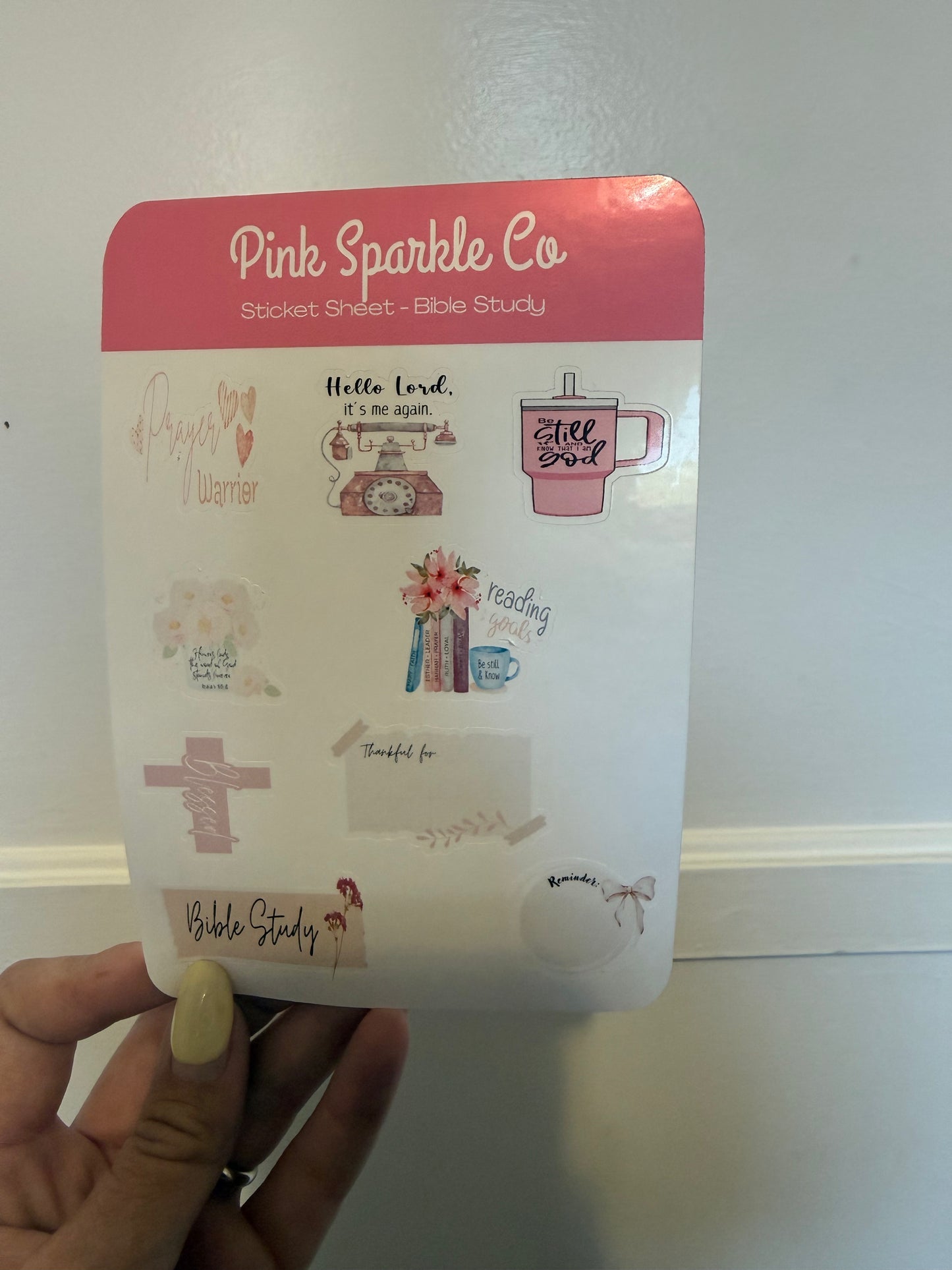 Sticker sheet - Bible Study