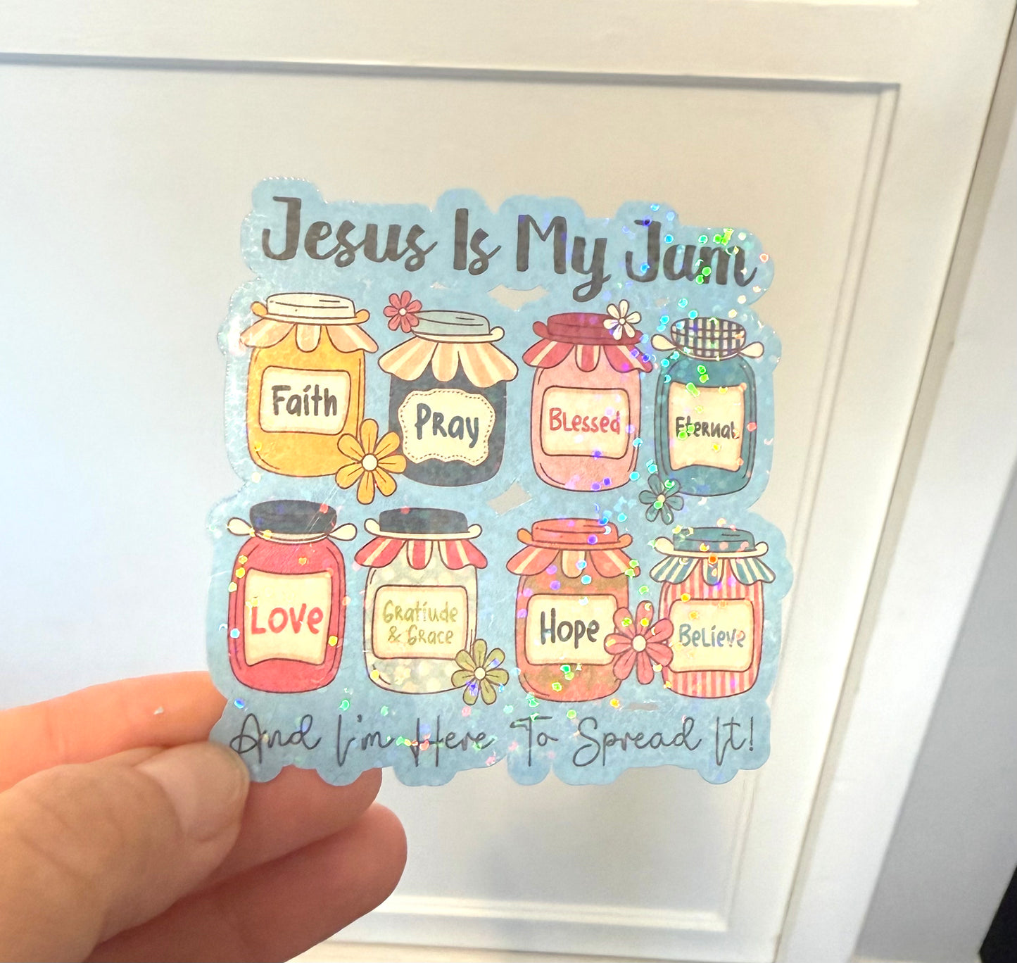 Jesus Is My Jam sticker