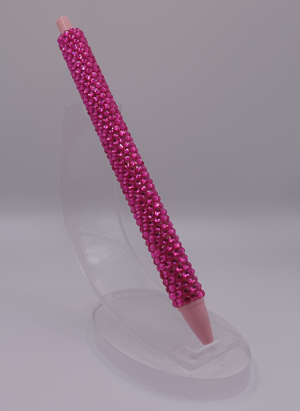 Hot Pink Rhinestone pen