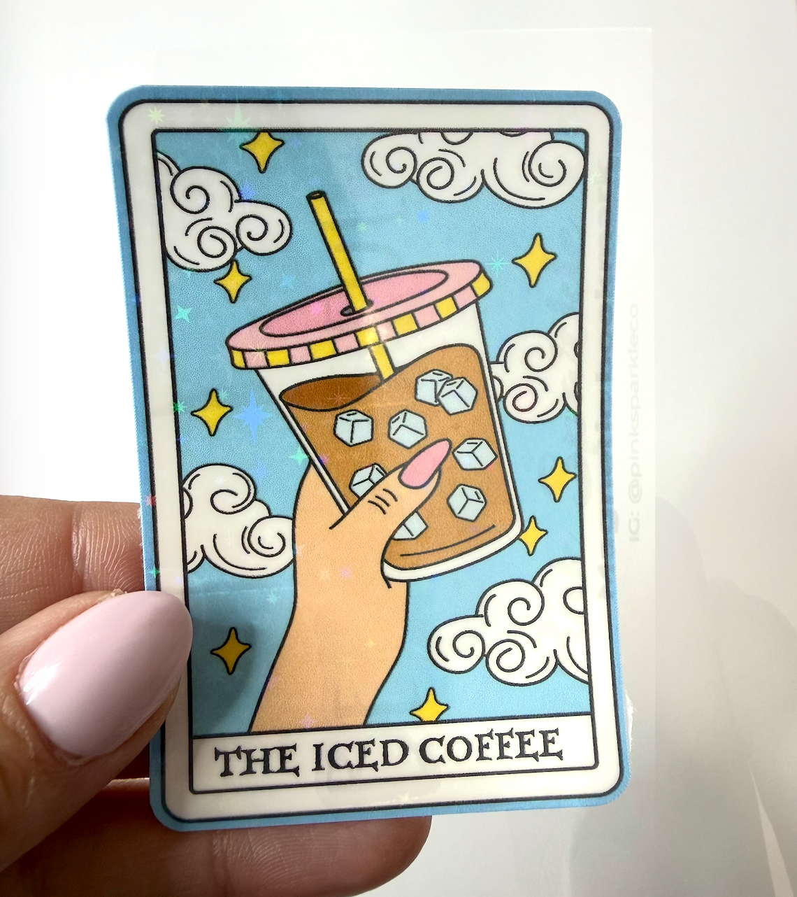 The Iced Coffee Sticker
