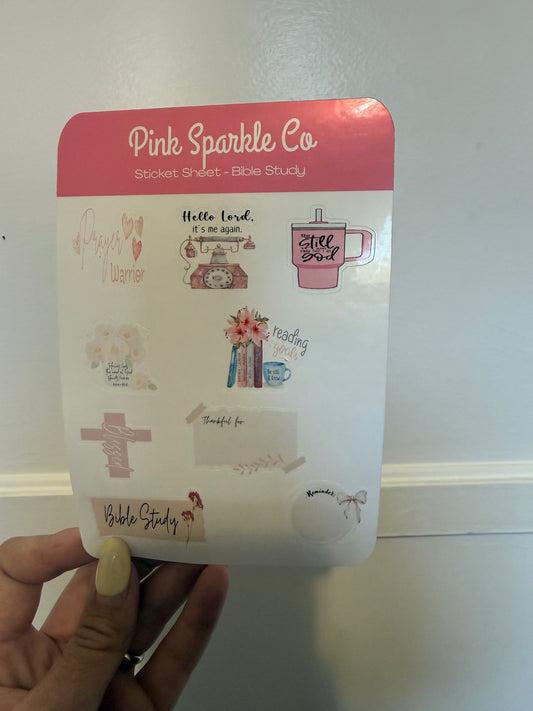 Sticker sheet - Bible Study