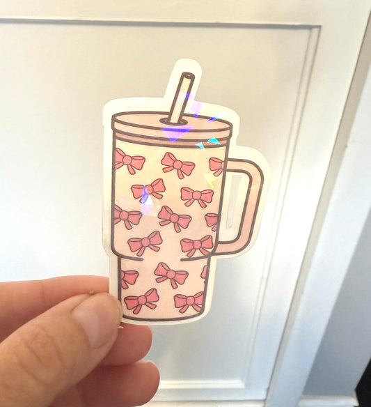 Girly Tumbler sticker