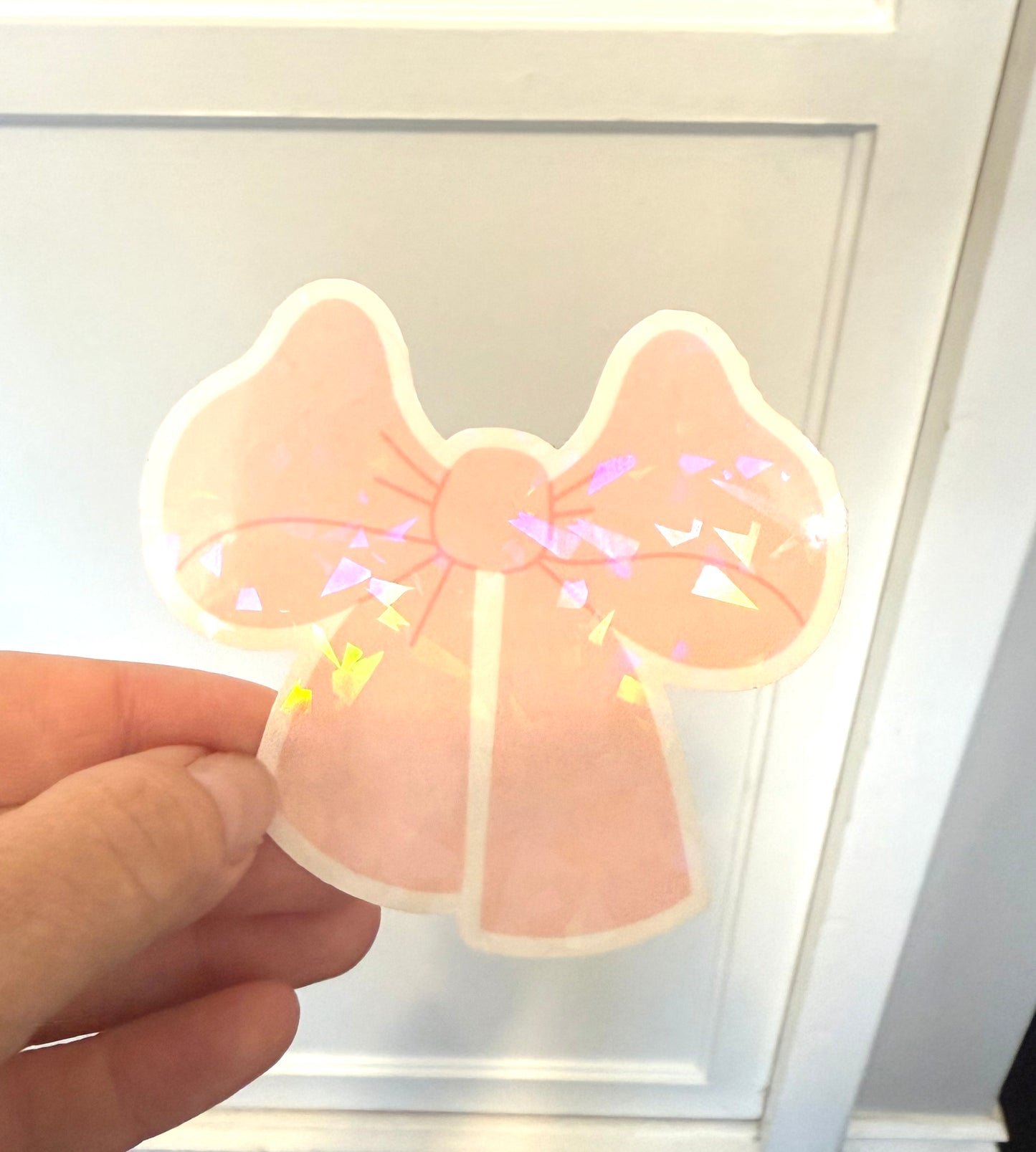 Light Pink Bow sticker