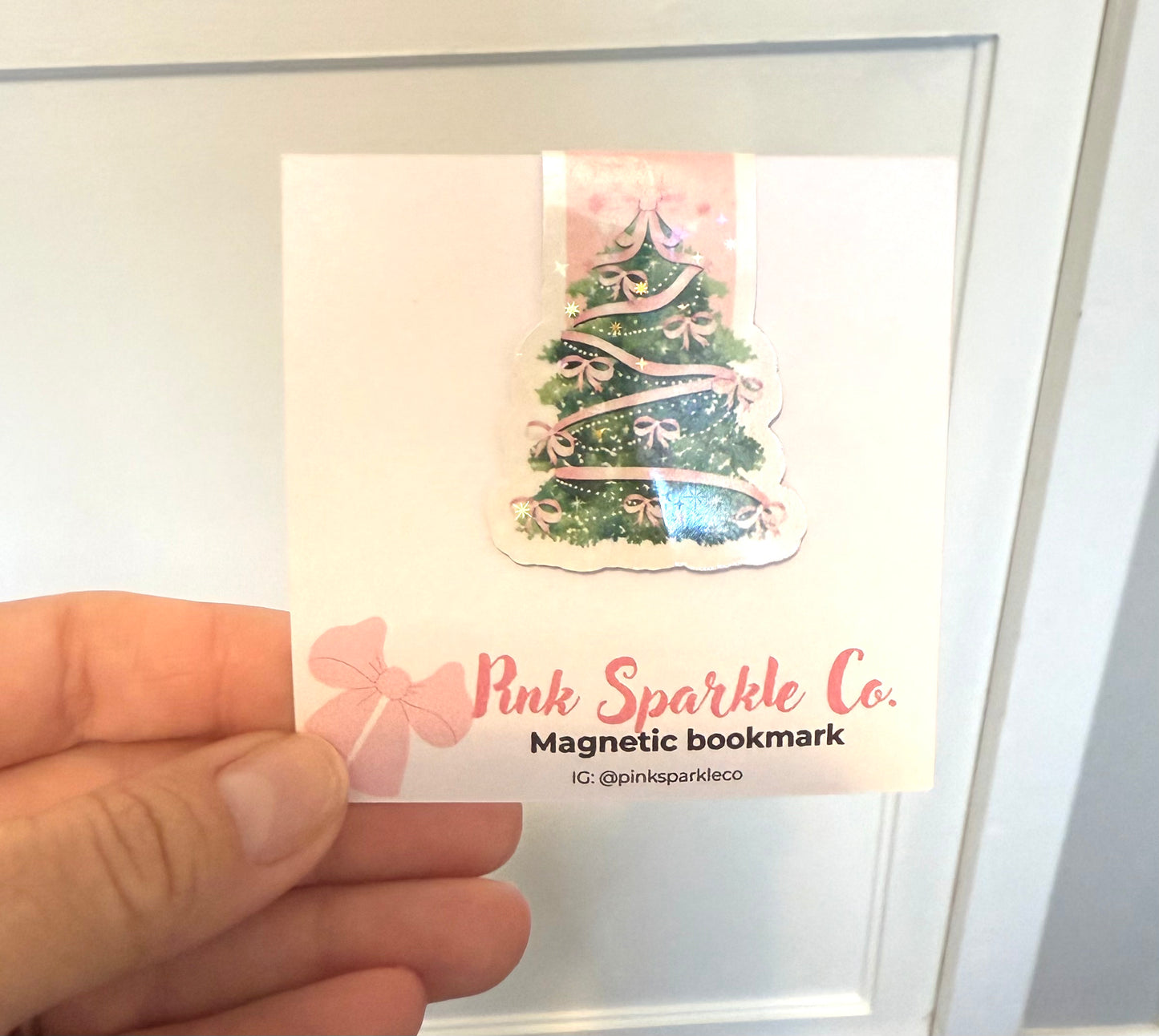 Christmas Tree magnetic bookmark