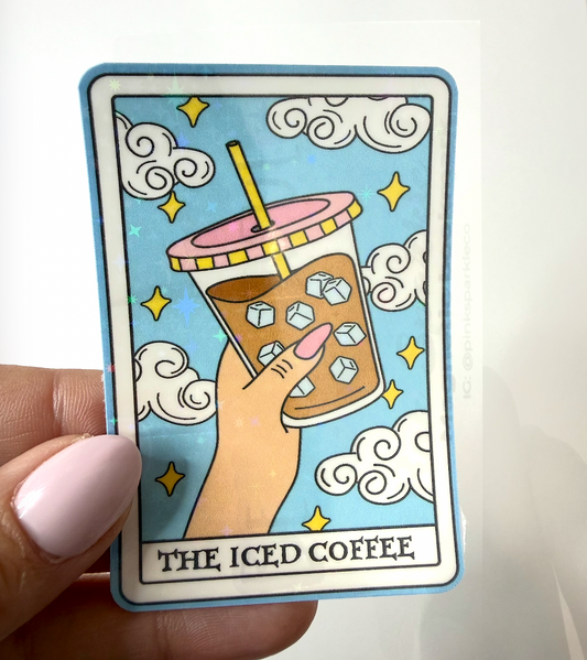 The Iced Coffee Sticker