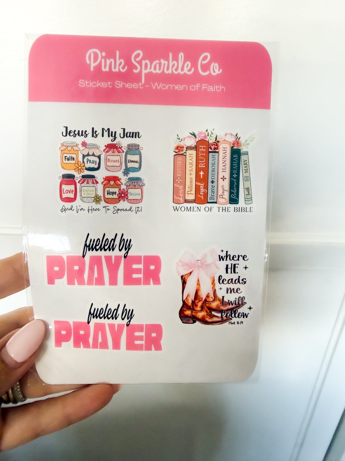 Sticker Sheet - Women of Faith